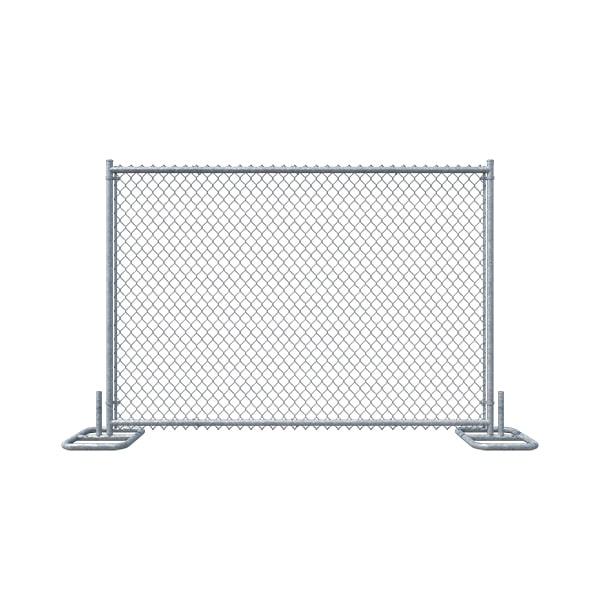 temporary panel fencing can be used for crowd control, events, construction sites, and even as a temporary barrier around a residential property